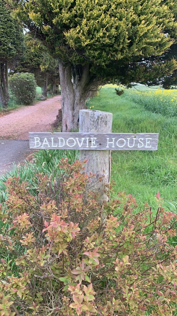 baldovie-house sign